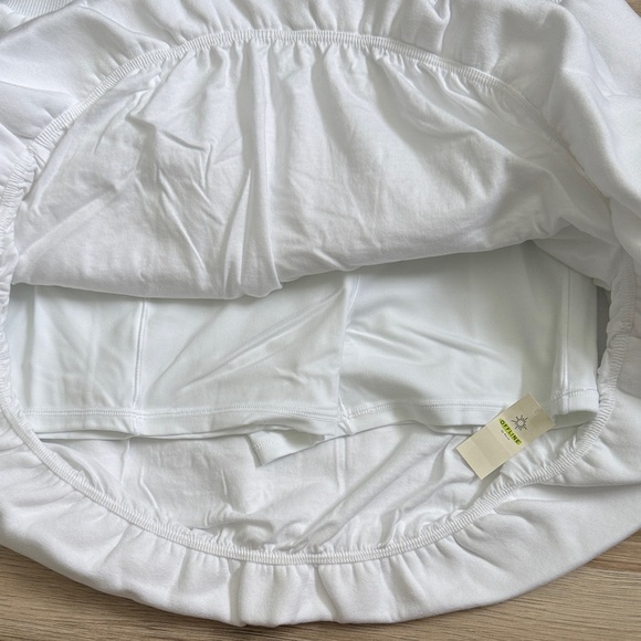 *NWT* Offline by Aerie White Cloud Fleece Bubble Skort - Picture 2 of 4